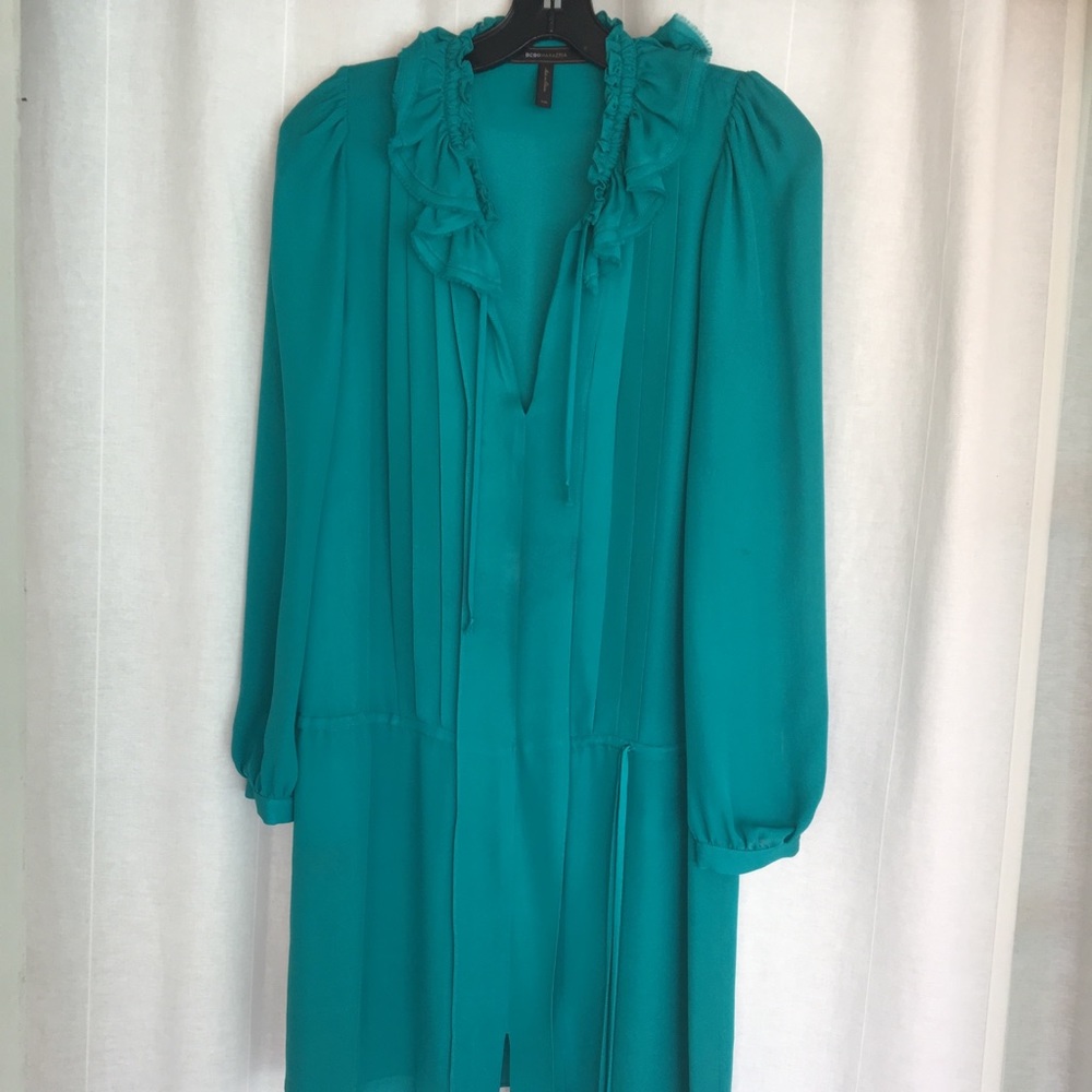 BCBG silk dress / tunic blouse